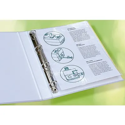 Produktbild von GBC Organise Laminiertaschen 2x125 Micron glänzend A4+ (100), Glänzend, A4 Maxi, 228 mm, 0,25 mm, 303 mm, 100 Stück(e)