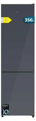 Image de Cecotec Réfrigérateur Combi 356L Bolero CoolMarket Combi 356i Grey Glass D. 200cm de Hauteur, 59,5 cm de Largeur, Classe E