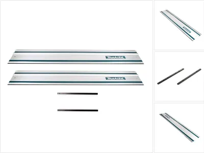 Produktbild von Makita Führungsschienen Set 2x Führungsschiene 1000mm + 2x Führungsschienenverbinder