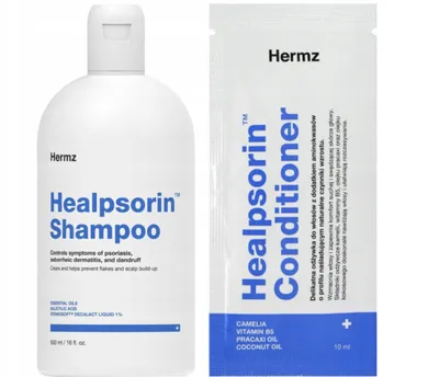 Obrázok produktu pre Dermz Healpsorin Szampon na łuszczycę i ŁZS, 500ml