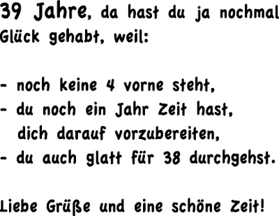 Produktbild von 39. Geburtstag - Comic  Hund - Karte mit Umschlag - Herzlichen