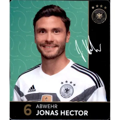 Image de 6 - Jonas Hector - Carte à collectionner REWE WM18
