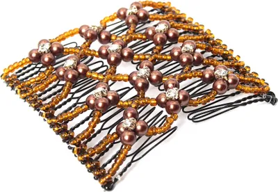 Produktbild von Trend Magic Combs Perlen und Strass Braun