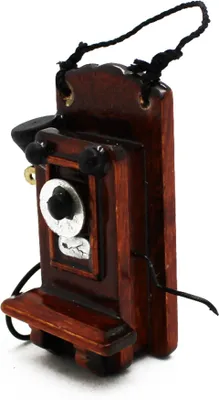 Produktbild von Antik Puppenhaus Telefon 1:6
