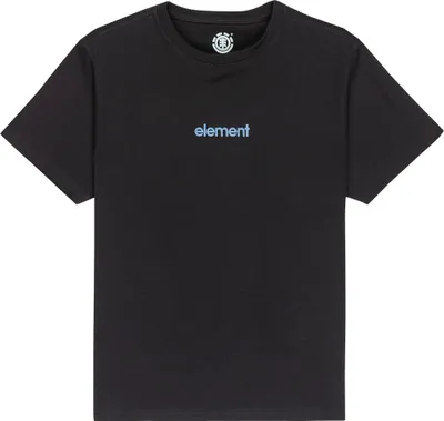 Produktbild von Element Lowcase Kurzarm-t-shirt Schwarz 12 Years Jungen Schwarz 12 Years