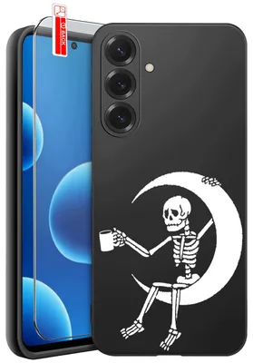Produktbild von Hüllen für das Samsung A27 5G – Designs | Mattes Silikon-Case + 9H-Glas
