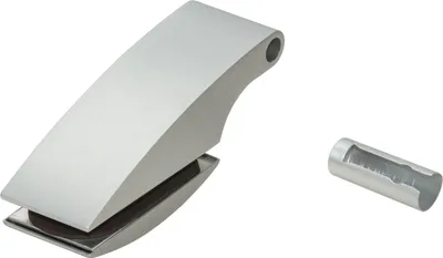 Obrázok produktu pre DORMA záves na dvere Studio Arcos glass 8 mm, strieborný eloxovaný hliník (24.230) | Kovanie na sklenené dvere - Príslušenstvo dormakaba