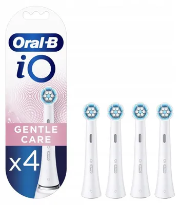 Produktbild von Oral-B iO Gentle Care Weiße Aufsteckbürsten (4 Stück)