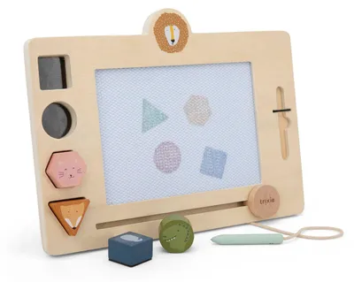 Immagine prodotto di Trixie Tavola da disegno in legno magneticaGiocattolo cancellabile