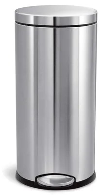 Obrázok produktu pre Pedálový odpadkový kôš 30 l matná oceľ / simplehuman