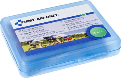 Produktbild von First Aid Only Pflasterset Outdoor/Freizeit/Reise (20 Stück)