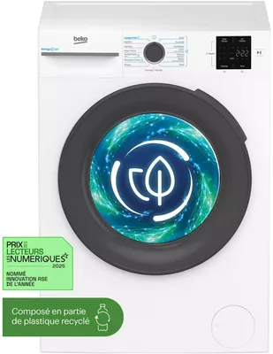 Image de Lave-linge frontal 9kg 1400 tours/min - Beko - BM14WFU39410 - b300