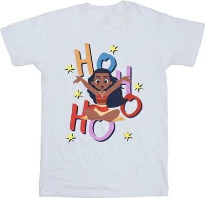 Obrázek produktu pro Moana - "Ho Ho Ho" tričko pro dívky BI54963 (104) (Bílá)