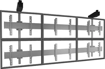 Produktbild von Chief LCM3X2U, 106,7 cm (42"), 127 cm (50"), 56,7 kg, 100 x 400 mm, 100 x 400 mm, Schwarz