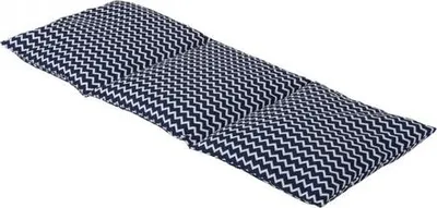 Produktbild von Kirschkernkissen - Erwärmbares Wärme- und Kältekompresse - 50x20cm - Blau mit weißen Wellen