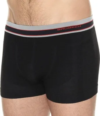 Produktbild von Brubeck Herren Boxershorts Active Wool schwarz r. S (BX10870)