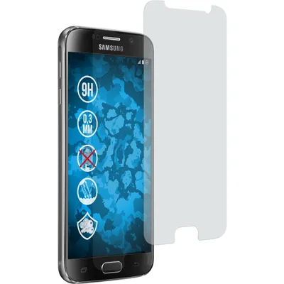 Produktbild von 1er-Pack PhoneNatic Glas-Folie matt  kompatibel mit Samsung Galaxy S6 - Panzerglas für Galaxy S6