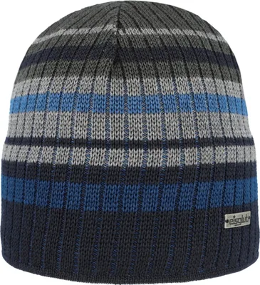Eisglut Mütze Macroa Merino in blau