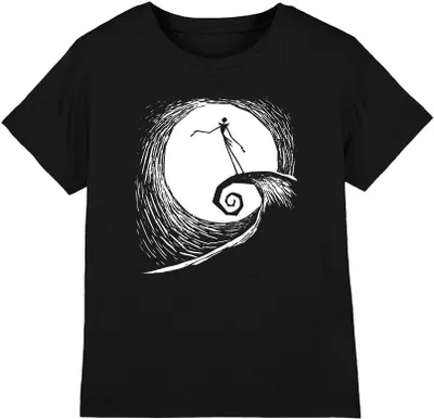 Produktbild von The Nightmare Before Christmas - T-Shirt für Kinder TV3516 (128) (Schwarz)