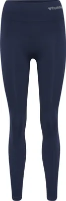 Produktbild von hummel  Sportleggings Hoher Schnitt Elastischer Bund Einfarbig Größe: XL