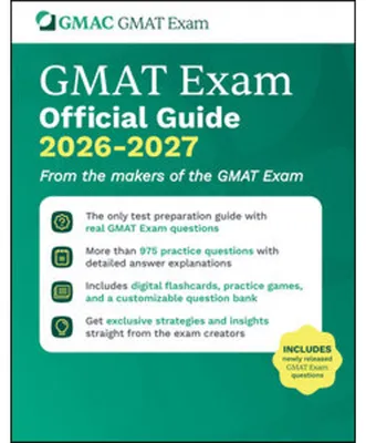 Immagine prodotto di GMAT Official Guide 2026 - 2027: Book + Online Question Bank