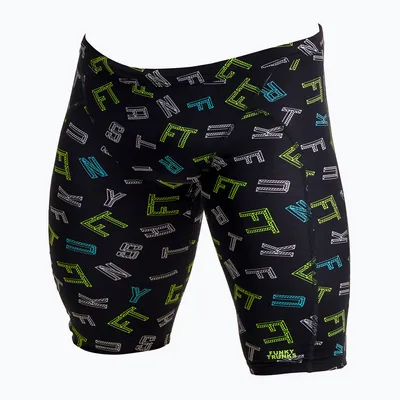 Produktbild von Herren Funky Trunks Training Swim Jammers schwarz FTS003M7140030