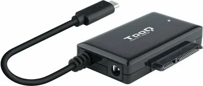 Imagen del producto de Adaptador USB a SATA para discos duros TooQ TQHDA-02C