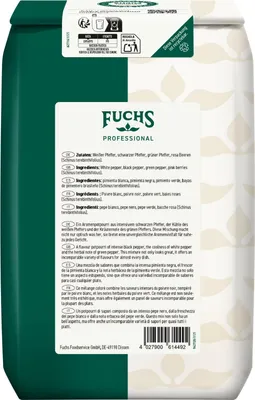 Immagine prodotto di Fuchs Bunter Pfeffer pepe verde bianco nero intero 1000g