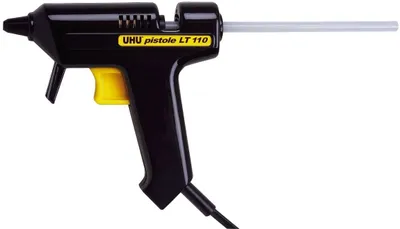 Immagine prodotto di UHU® 48610 Klebepistole creative LOW MELT 110°C, inkl. 4 klebepatrone, nero