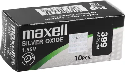 Produktbild von MAXELL Knopfzellen, 0% Quecksilber, VE 10 Stk 301 - 399