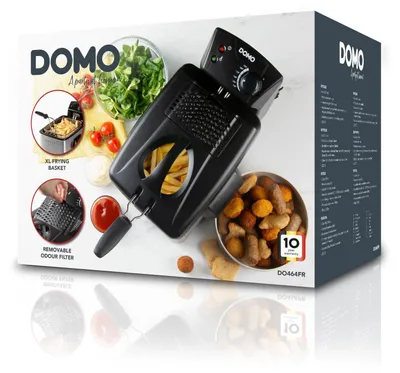 Image de Friteuse 3l 2200w - Domo - DO464FR -
