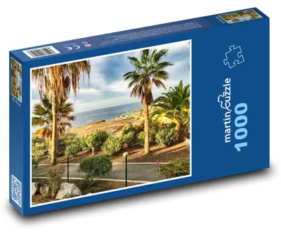 Obrázek produktu pro martinpuzzle - Puzzle 1000 - Tenerife - moře, palmy