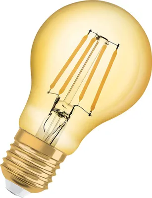 Zdjęcie produktu dla Vintage 1906 LED "lampa ogólnego przeznaczenia" 35 4W 824 (ciepły odcień) Gold E27