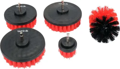 Zdjęcie produktu dla Yato YT-47777, Szczotka przed polerowaniem, Stal niestopowa, Nylon, Polipropylen (PP), 5 szt.