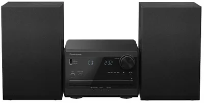 Zdjęcie produktu dla Panasonic SC-PM272, System micro domowego audio, Czarny, 1 dysków, 20 W, 1-drożny, 10 cm