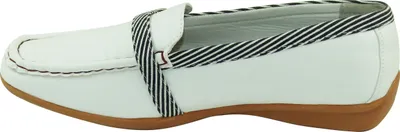 Produktbild von Betty May Damen Mokassin White-Stripes "997104" Gr.37