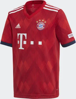 Produktbild von Adidas FC Bayern Home, Kind, Männlich, Rot, Hemd, Fcb True Red / Strong Red / White, Fußball