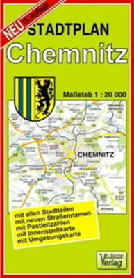 Obrázok produktu pre Chemnitz 1 : 20 000. mapa mesta