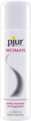Produktbild von pjur WOMAN - Gleitgel für Frauen auf Silikonbasis - für prickelnden Sex und längeren Spaß - optimal für empfindliche Haut (250ml)