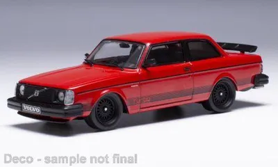 Produktbild von IXO 1:43 Volvo 242 - Custom - red - 1980