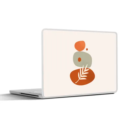 Produktbild von MuchoWow® Laptop Aufkleber Sticker Cover Sommer - Stein - Pflanze 30x21 cm - Sticker für Laptop - Selbstklebend