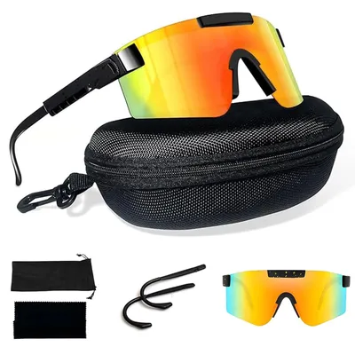 Obrázek produktu pro Solidchoice – Sportovní brýle s polarizací a UV400 ochranou, vhodné pro cyklistiku a outdoorové aktivity