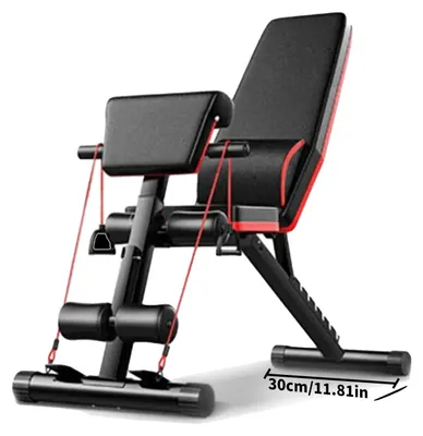 Image de Bancs de musculation, pliables, design réglable, capacité 120 kg