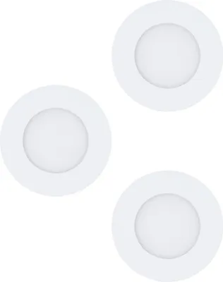 Obrázok produktu pre EGLO FUEVA 1, Zapustené bodové osvetlenie, 31 W, 3000 K, 340 lm, 220-240 V, Biela