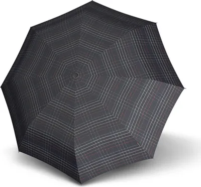 Immagine prodotto di Knirps ombrello tascabile ombrello Smart & Casual Line Minimatic Light Umbrella Black Check nero
