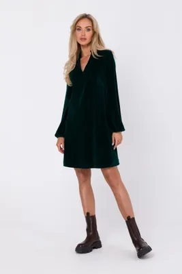 Produktbild von Made of Emotion Minikleid für Frauen Wonja M767 grün M
