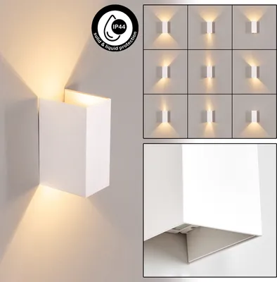 Produktbild von Pietravairano Wandlampe aus Metall in Weiß