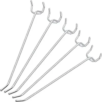 Immagine prodotto di Neiko 53102 A Set di ganci organizer da 6 pezzi | Confezione risparmio da 50 pezzi