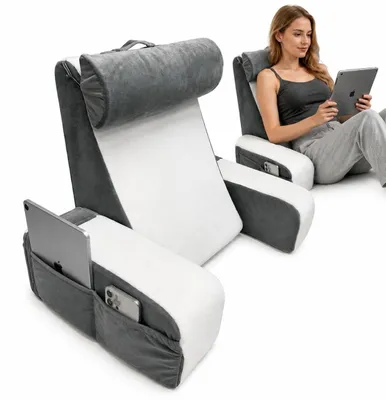 Zdjęcie produktu dla Ergonomiczna poduszka do czytania z podparciem dla szyi i ramion