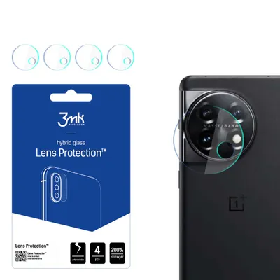 Produktbild von Objektivschutz 3mk Lens Protection für OnePlus 11 5G, 4 Sätze